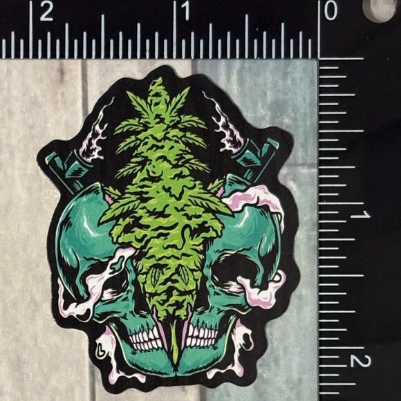 🌀10/$10🌀 Psychedelic 420 Reusable Waterproof Vinyl Sticker Decal - Picture 1 of 1
